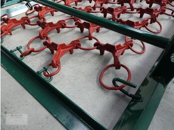 Rastra de cadenas nuevo Vemac Wiesenschleppe Wiesenstriegel Striegel 4m hydraulisch NEU: foto 4