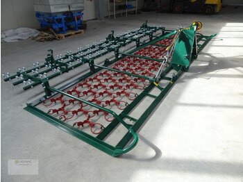 Rastra de cadenas nuevo Vemac Wiesenschleppe Wiesenstriegel Striegel 4m hydraulisch NEU: foto 3