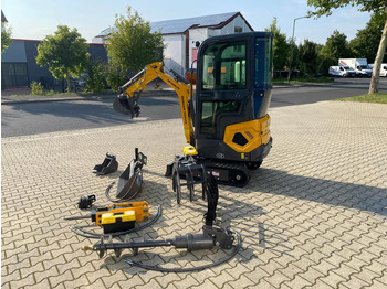 Miniexcavadora Minibagger BK1250KJSR inkl. großem Zubehörpaket *INKL.19% MWST*BERGER KRAUS*KUBOTA* VERSTELLFAHRWERK*SOFORT!*: foto 5