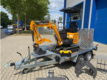 Miniexcavadora Minibagger BK1300JSR + Tieflader + Zubehör *INKL.19% MWST*BERGER KRAUS*VERSTELLFAHRWERK* KUBOTA*SOFORT!*: foto 3
