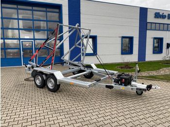 Remolque portabobinas Vermietung / Kabelanhänger 3500KG E-Winde / Nutzlast 2749KG / Kabeltrommel-Anhänger / Glasfaser / 1 Woche: foto 2 Remolque portabobinas Vermietung / Kabelanhänger 3500KG E-Winde / Nutzlast 2749KG / Kabeltrommel-Anhänger / Glasfaser / 1 Woche: foto 2