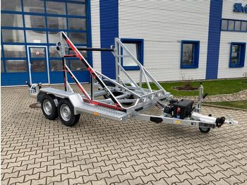 Remolque portabobinas Vermietung / Kabelanhänger 3500KG E-Winde / Nutzlast 2749KG / Kabeltrommel-Anhänger / Glasfaser / 1 Woche: foto 3 Remolque portabobinas Vermietung / Kabelanhänger 3500KG E-Winde / Nutzlast 2749KG / Kabeltrommel-Anhänger / Glasfaser / 1 Woche: foto 3