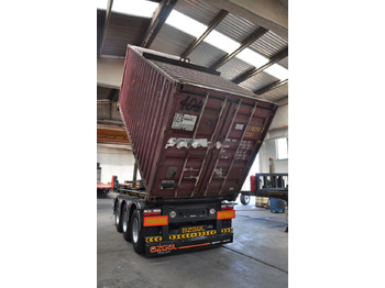 Volquete semirremolque nuevo Özgül 20 FT TIPPING CONTAINER CHASSIS: foto 5