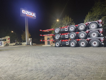 Portacontenedore/ Intercambiable semirremolque para transporte de contenedores nuevo Özgül 4 AXLE HIGH CUBE CONTAINER CARRIER: foto 4