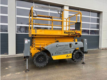Plataforma de tijeras Haulotte Compact 12DX 12m Diesel Scherenarbeitsbühne 4x4: foto 4
