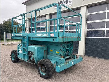 Plataforma de tijeras Haulotte H 12 SDX 12m Diesel Scherenarbeitsbühne: foto 2