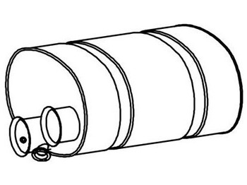 Convertidor catalítico para Camión Katalysator SCR Euro 4/5 VOLVO B9, B12 - Dinex 80392 20703415: foto 2 Convertidor catalítico para Camión Katalysator SCR Euro 4/5 VOLVO B9, B12 - Dinex 80392 20703415: foto 2
