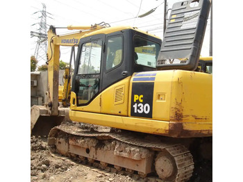 Excavadora de cadenas Hot sale low price Komatsu PC130-7 medium used machine hydraulic crawler backhoe digger 13ton used excavators: foto 2