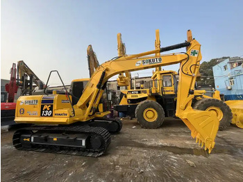 Excavadora de cadenas Original Made In Japan Less Hour 13 Ton 20 Ton Earth Moving Machinery Crawler Used Komatsu Pc130 Excavator For Sale: foto 2