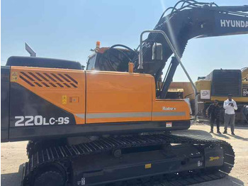 Excavadora Used Original Korea Multifunction Crawler Excavator Hyundai HX220L High Efficiency Hyundai 225LC 220LC in Good Condition on Sale: foto 2