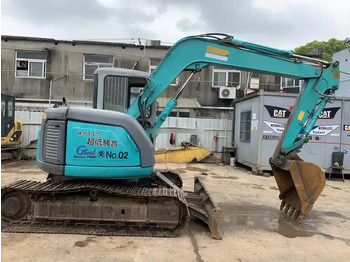 Miniexcavadora Used hydraulic Crawler Excavator Excavator Machine 7 Ton Kobelco SK75 Excavator  good construction machinery for sale: foto 5
