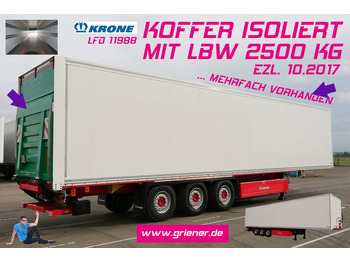 Caja cerrada semirremolque KRONE SD