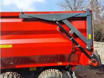 Remolque volquete agrícola nuevo Techmont Anhänger Tandemkipper / Trailer / Remorque / Rimorchio / Remolque tándem / Прицеп монолитный двухосный тандем / Przyczepa tandem PTTCW112 12 t: foto 4