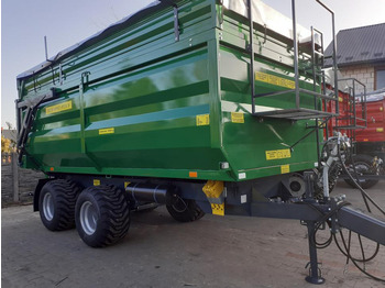 Remolque volquete agrícola nuevo Techmont Anhänger Tandemkipper / Trailer / Remorque / Rimorchio / Remolque tándem / Прицеп монолитный двухосный тандем / Przyczepa tandem PTTCW112 12 t: foto 5