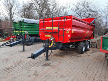 Remolque volquete agrícola nuevo Techmont Anhänger Tandemkipper / Trailer / Remorque / Rimorchio / Remolque tándem / Прицеп монолитный двухосный тандем / Przyczepa tandem PTTCW112 12 t: foto 2