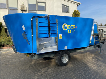 Desensiladora nuevo ZAMET Futtermischwagen / Feed mixer / Melangeuse / Carro miscelatore / Vagoneta 2 sinfines / Кормораздатчик 2 шнека / Wóz paszowy 14 m3: foto 4