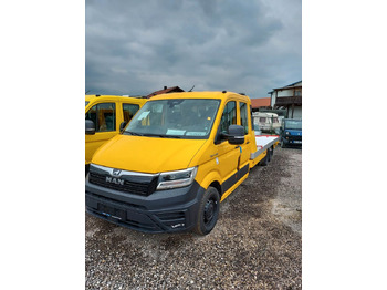 Grua de remolque autos Algema MAN TGE Doka & ALGEMA  Blitzlader2: foto 2