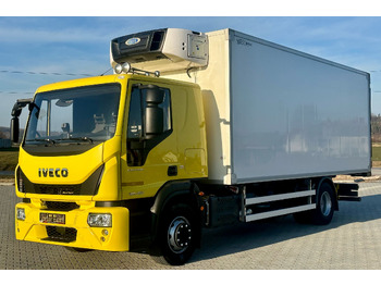 Frigorífico camión IVECO EUROCARGO 160-280 / CHŁODNIA / 6.1 M DŁUGOŚCI / 15 EUROPALET / AUTOMAT / SYPIALKA / NISKI PRZEBIEG / 16 TON DMC / CARRIER SPALINOWO - ELEKTRYCZNY / 2018 ROK: foto 2