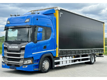 Camión lona SCANIA G410 / FIRANKA / 20 EUROPALET / SYPIALKA / RETARDER / KLIMA POSTOJOWA / 2020 ROK: foto 2