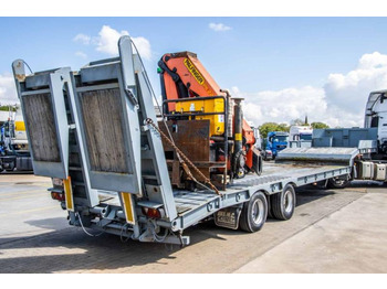 Góndola rebajadas semirremolque Castera CRANE/KRAN/GRUE-PALFINGER 22002 (2xHydr.): foto 5