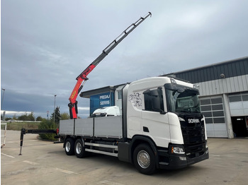 Camión caja abierta SCANIA R 450