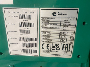 Leasing financiero de Cummins C900D5 - 900 kVA Open Genset - DPX-18527-O  leasing Cummins C900D5 - 900 kVA Open Genset - DPX-18527-O: foto 4