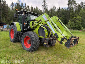 Tractor 2016 Claas Arion 650 med frontlaster, lysrigg, 2-seter, 50 Km/t, stor service: foto 3