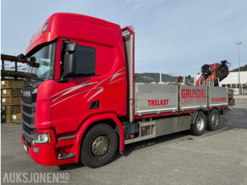 Camión grúa SCANIA R 500