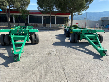 Portacontenedore/ Intercambiable remolque para transporte de contenedores nuevo STAR YAGCILAR SY trailer container carrier: foto 3 Portacontenedore/ Intercambiable remolque para transporte de contenedores nuevo STAR YAGCILAR SY trailer container carrier: foto 3