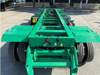 Portacontenedore/ Intercambiable remolque para transporte de contenedores nuevo STAR YAGCILAR SY trailer container carrier: foto 2 Portacontenedore/ Intercambiable remolque para transporte de contenedores nuevo STAR YAGCILAR SY trailer container carrier: foto 2