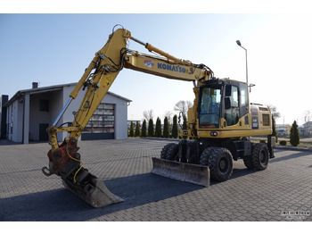 Excavadora de ruedas KOMATSU PW180