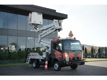 Camión con plataforma elevadora Nissan CABSTAR / ZWYŻKA 16,3 METRÓW / BLIŹNIAK / UDŹWIG: foto 2