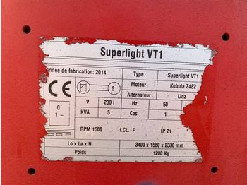 Torre de iluminación Superlight VT1: foto 5
