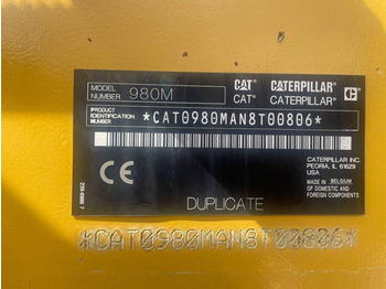 Cargadora de ruedas CAT 980M: foto 2