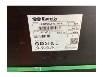 Acumulador para Carretilla elevadora Eternity 80V 6 PzS 930: foto 4 Acumulador para Carretilla elevadora Eternity 80V 6 PzS 930: foto 4