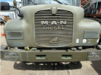 Furgoneta con caja de lona MAN 11.136 HA 4X4*H-zul.*schön*ex belg. Armee: foto 4