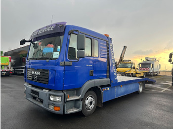 Grua de remolque autos MAN TGL 8.210