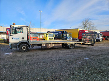 Grua de remolque autos MAN TGM 15.280 // Machinetransport // Autotransporter: foto 4