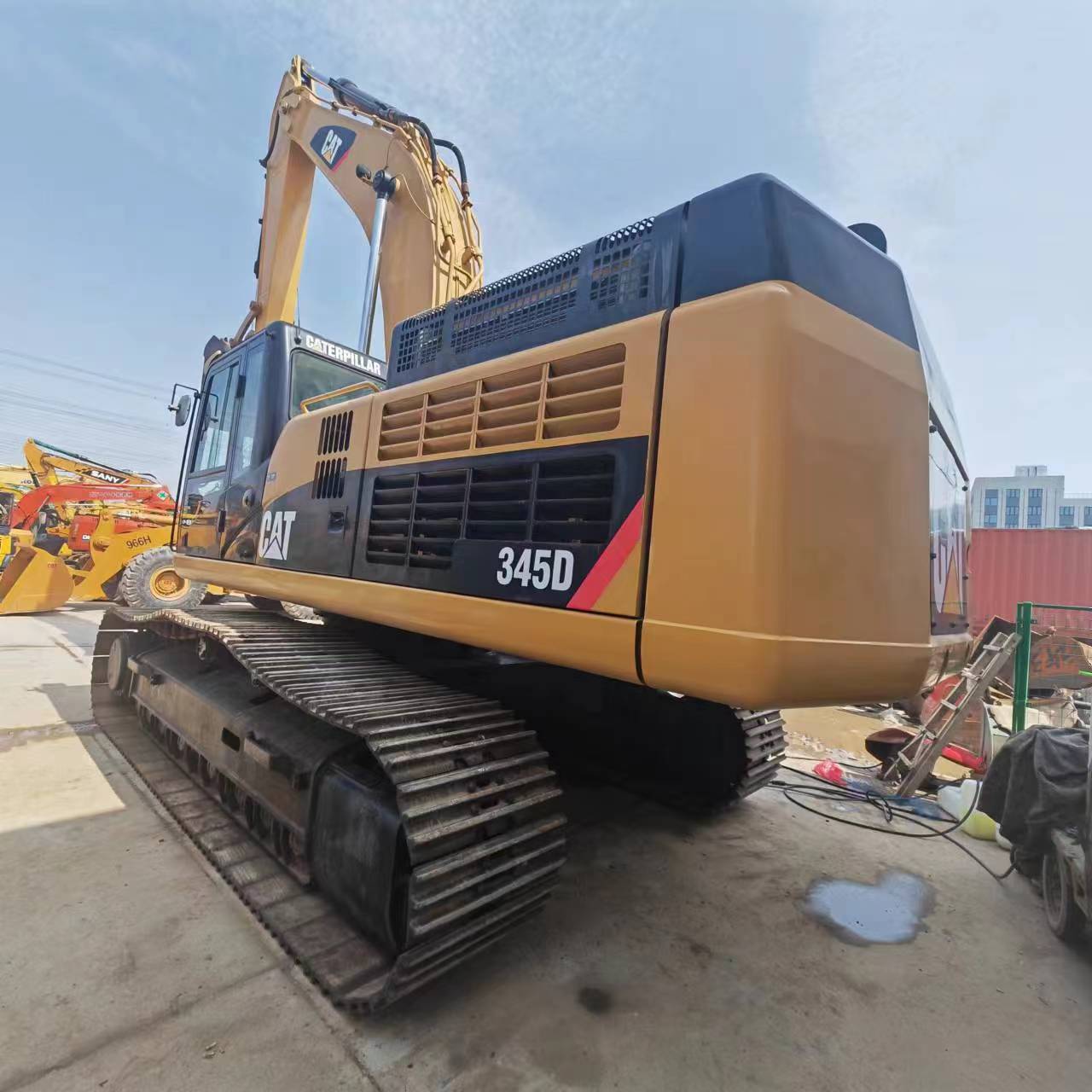 Excavadora de cadenas CATERPILLAR 345D: foto 3