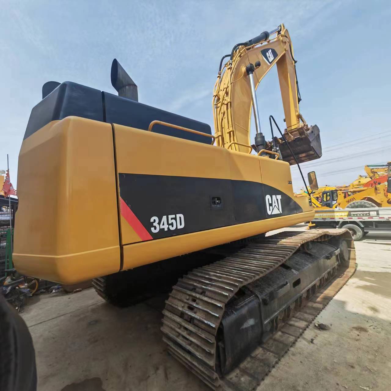 Excavadora de cadenas CATERPILLAR 345D: foto 4