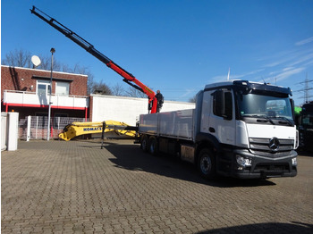 Camión grúa, Camión caja abierta nuevo Mercedes-Benz 2540 Antos  + Palfinger  20001K Hecklade-Kran: foto 3