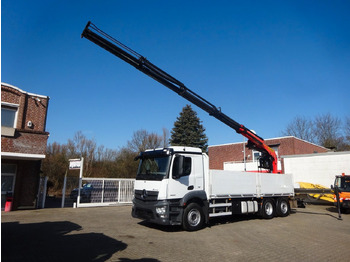 Camión grúa, Camión caja abierta nuevo Mercedes-Benz 2540 Antos  + Palfinger  20001K Hecklade-Kran: foto 2