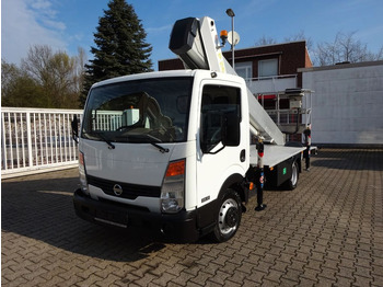Camión con plataforma elevadora, Vehículo comercial ligero Nissan CABSTAR 35.13 PALFINGER Steiger P260B 26 Meter: foto 2