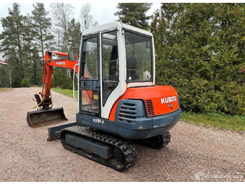 Miniexcavadora Kubota Kx91-2, 1998, Diesel, 6 390 h Kaivinkone, Askola: foto 3 Miniexcavadora Kubota Kx91-2, 1998, Diesel, 6 390 h Kaivinkone, Askola: foto 3