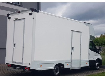 Furgoneta Iveco DAILY KONTENER NISKOPODŁOGOWY 4,43x2,23x2,42 SKLEP FOODTRUCK BAR KLIMA KONIOWÓZ KAMPER: foto 4