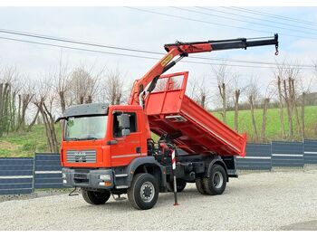 Volquete camión MAN TGM 18.280