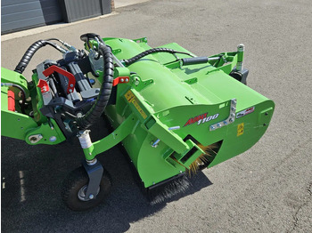 Implemento para Maquinaria agrícola Avant 1100 Borstel met opvangbak: foto 4