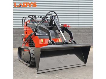 Minicargadora nuevo LADYS Free Shipping Mini Skid Steer Loader Compact Track Electric/Diesel Chinese Mini Skid Steer Loader For Sale With Mini Skid Steer Attachments 4 In 1 Bucket: foto 4