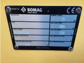 Rodillo nuevo BOMAG DE BW 120 AD-5  Stage V/Tier 4f: foto 2
