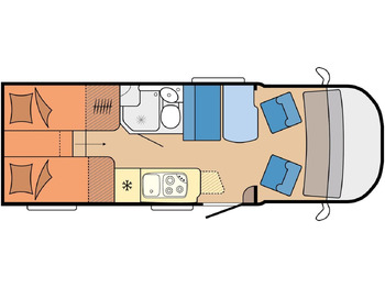 Autocaravana perfilada Hobby Optima V65 GE Edition F*AHK*MARKISE*NAVI*SOFORT*: foto 3